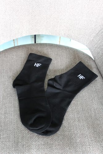 Customer photo review of Classic Comfort Socks