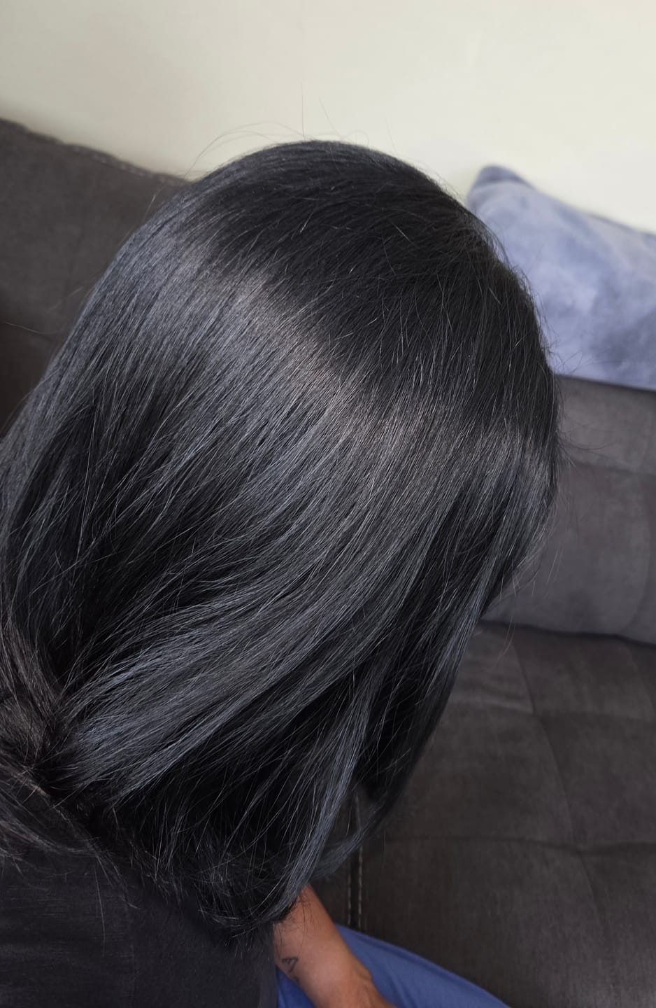 Customer photo review of Conditioner Hair Bar Hidden Waterfall™ Sweet-Musk Scented *All Hair Types*