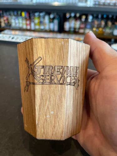 Customer photo review of Whiskey Grail (CUSTOM DESIGN)