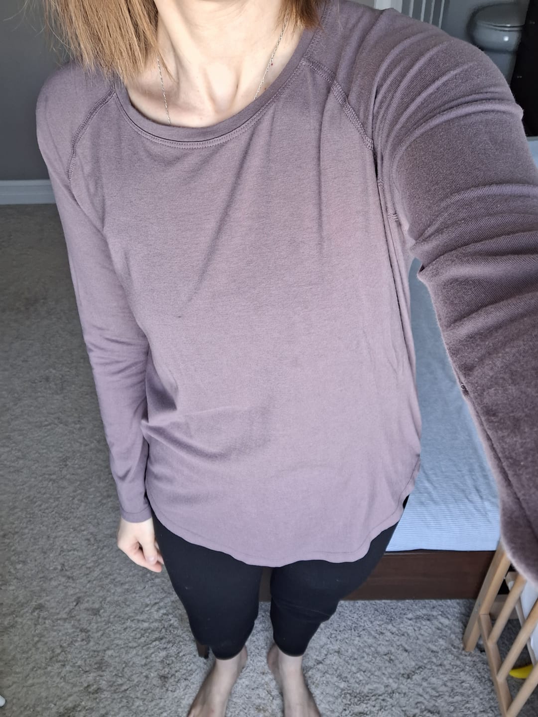 Customer photo review of *Pre-Sale* Long Sleeve Biscottee