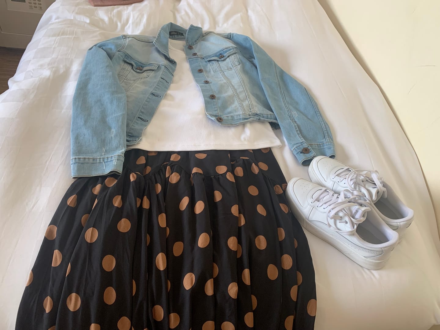 Customer photo review of Toris Skirt in Black