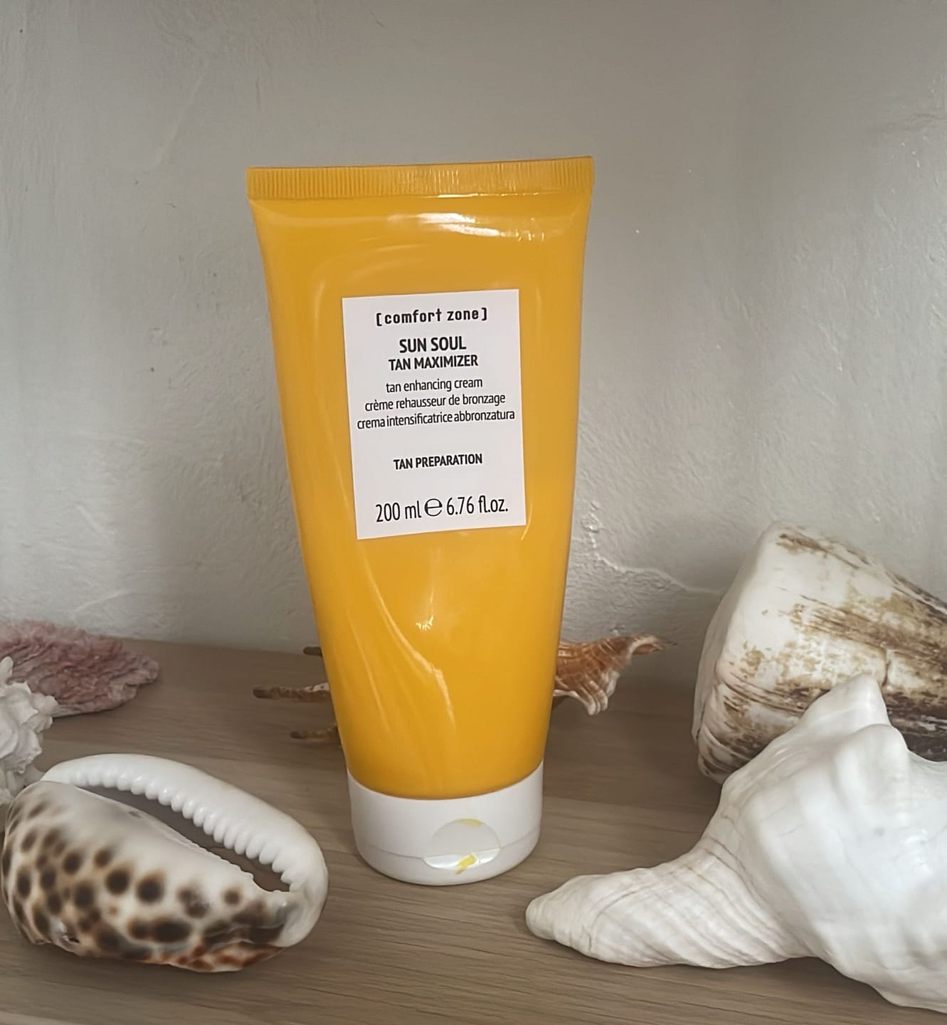 Customer photo review of Comfort Zone - Sun Soul Tan Maximizer 2 x 200ml + Regalo Toalla