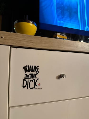 Customer photo review of Sticker Vinile Trasparenti