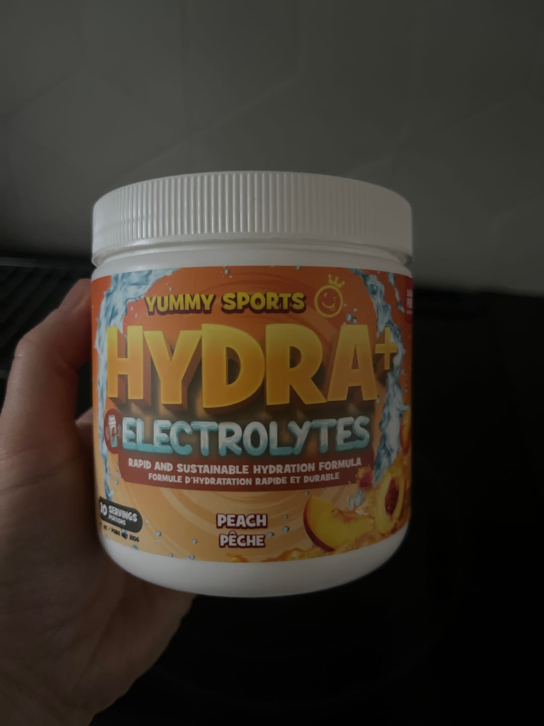 Customer photo review of Yummy Sports - Hydra+Électrolytes 210g
