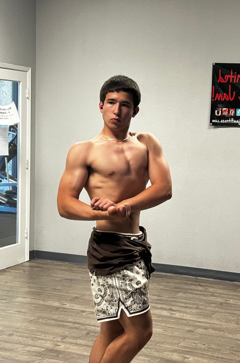 Customer photo review of 132 Infamous Bandana Shorts