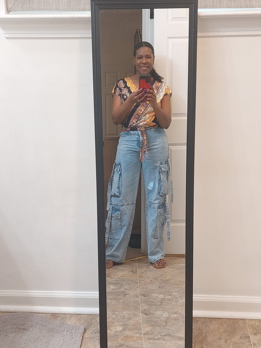 Customer photo review of Brazilian Curly Bundle