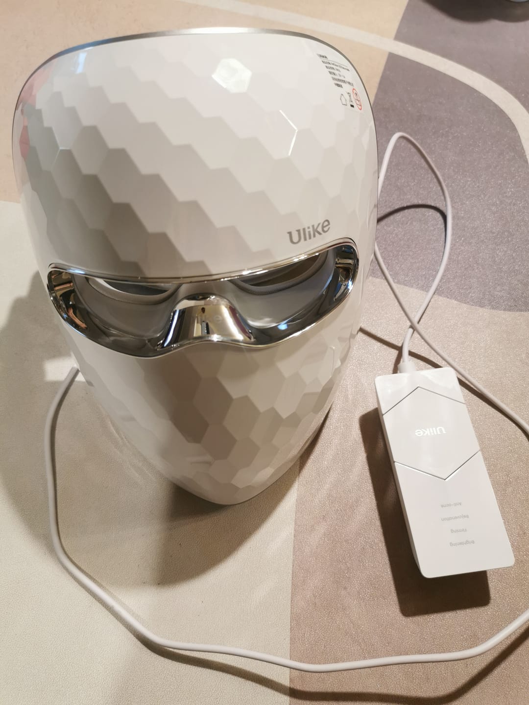 Customer photo review of Ulike白皇后LED美容面膜儀