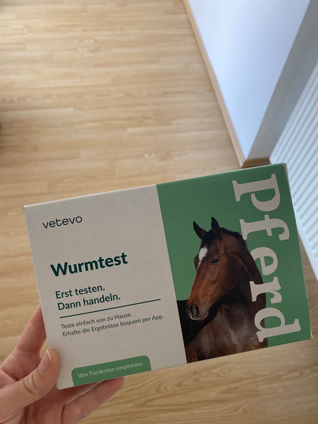 Customer photo review of Wurmtest Pro Pferd