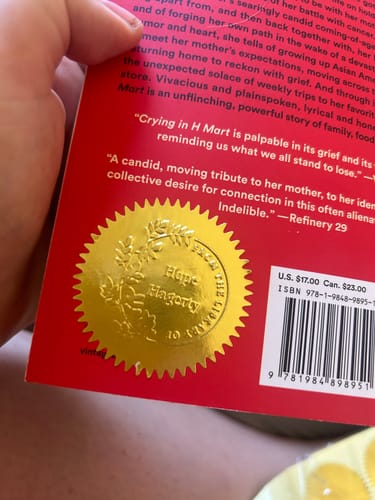 Customer photo review of Custom Book Embosser