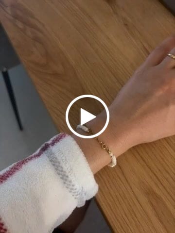 Customer video review of Pulsera Perlitas Ballet Pink