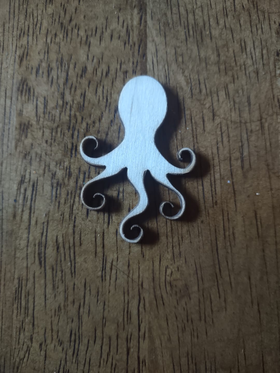 Customer photo review of Unfinished Wood Octopus Silhouette - Craft- up to 24" DIY