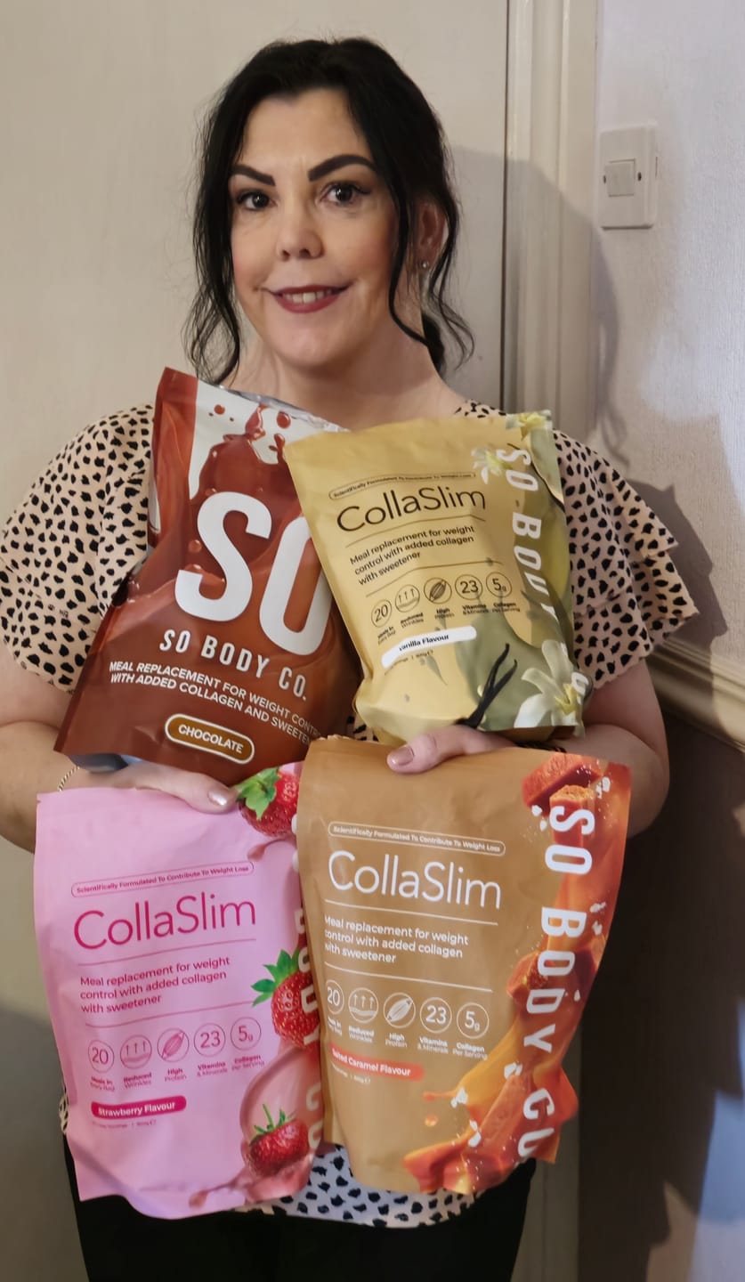 Customer photo review of CollaSlim Meal Replacement Shake With Collagen Protein