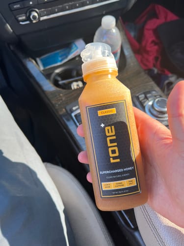 Customer photo review of SuperCharged Honey Bottle - Natural Pre-Workout (30 Servings)