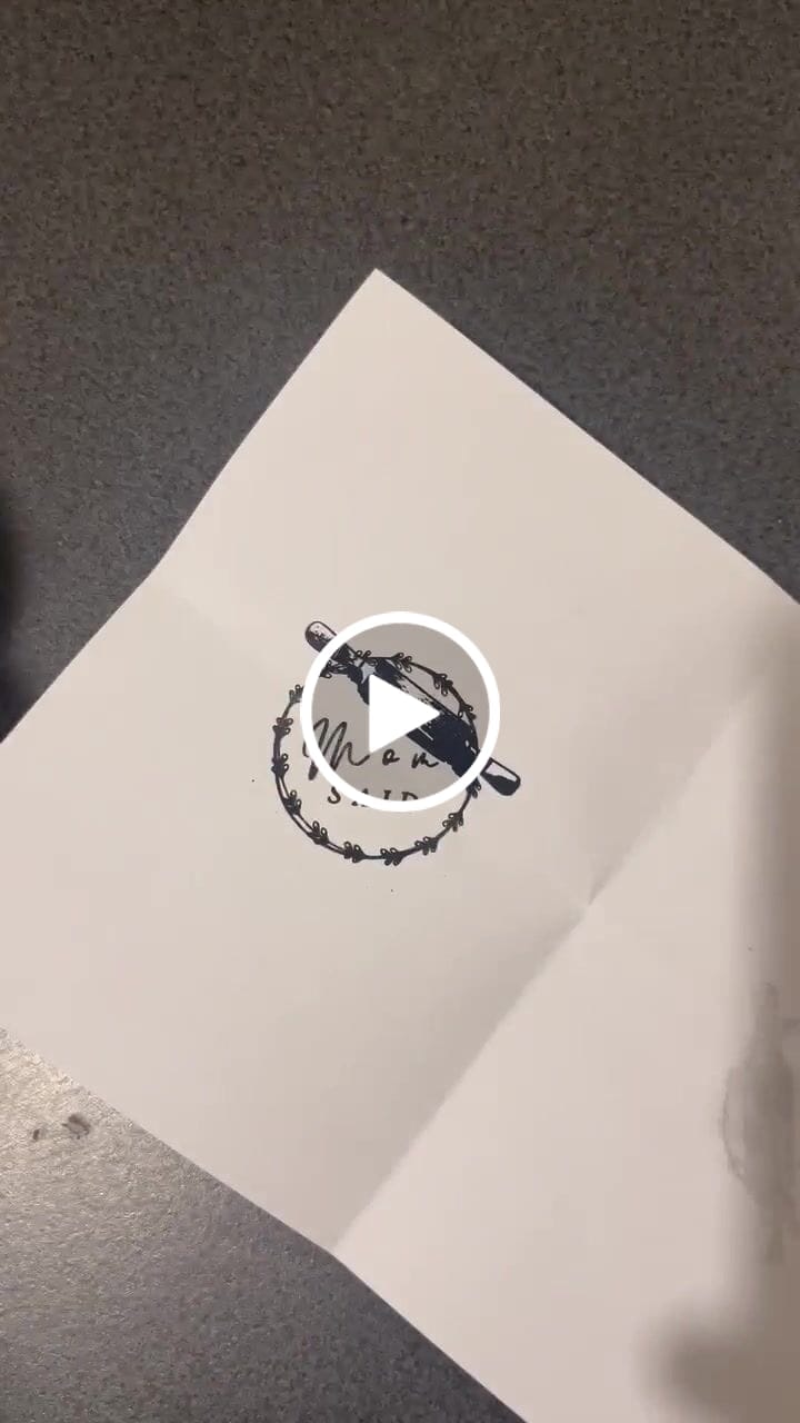 Customer video review of Pre-Inked Stamps