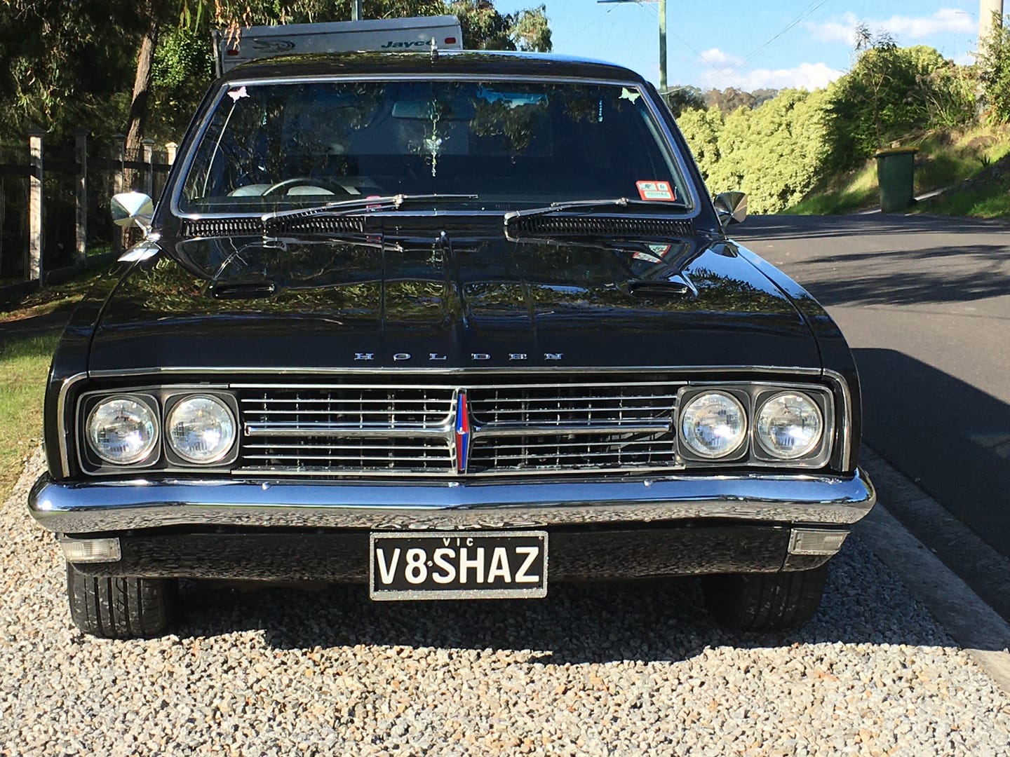 Customer photo review of Bling Number Plate Frames
