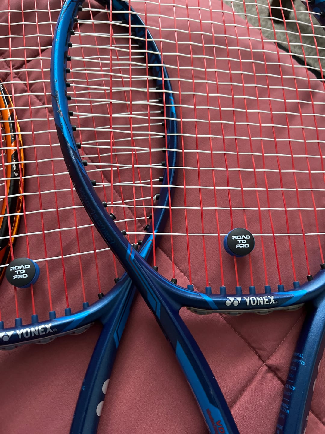 Customer photo review of 2-Pack Combo NEW RTP SHOCKSORB DAMPENER V3 - The only dampener made for pain relief and performance.