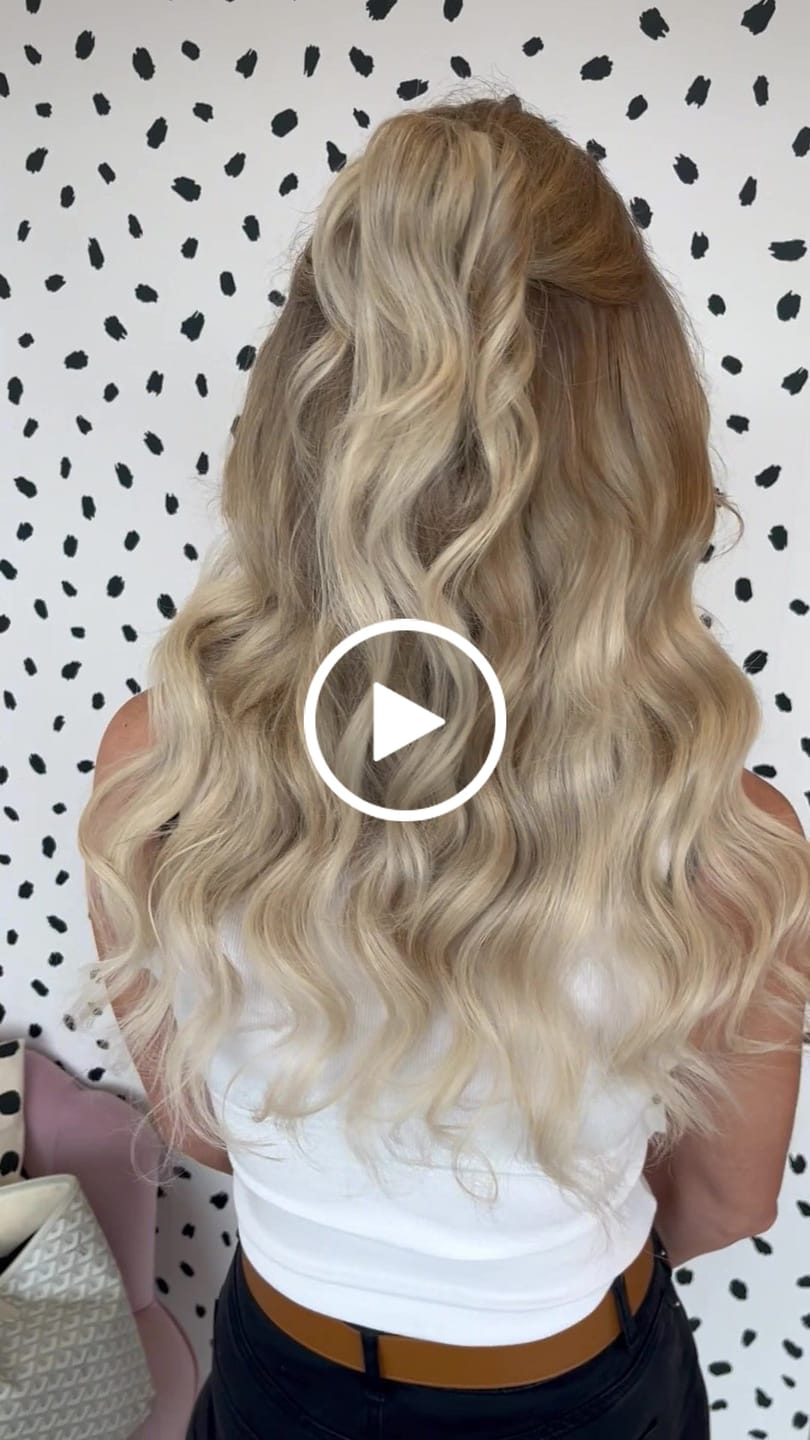 Customer video review of Stranded 18" Seamless Five Piece Clip-in Human Hair Extension (105g) #101 New Love