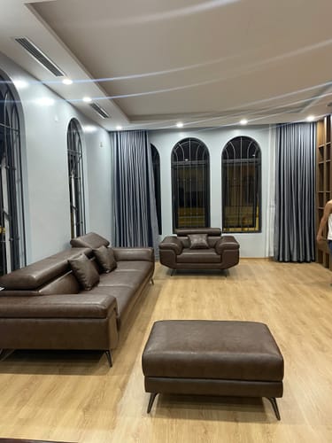 Customer photo review of WESTLIE - Sofa văng da 3 chỗ tựa gật gù