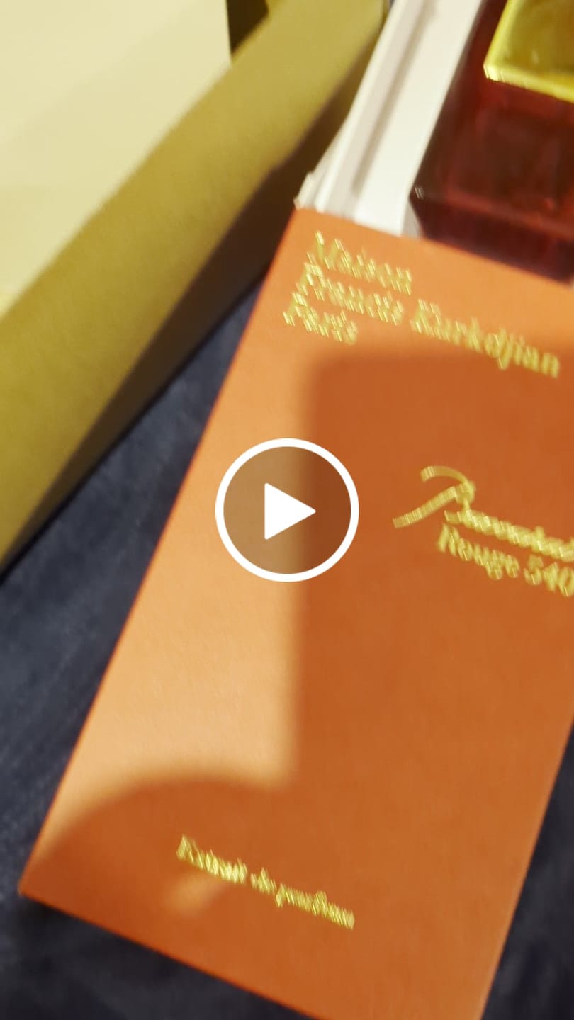 Customer video review of Baccarat Rouge 540 Extrait de Parfum for Men and Women