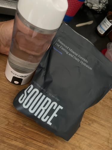 Customer photo review of Fasting Mineral Mix