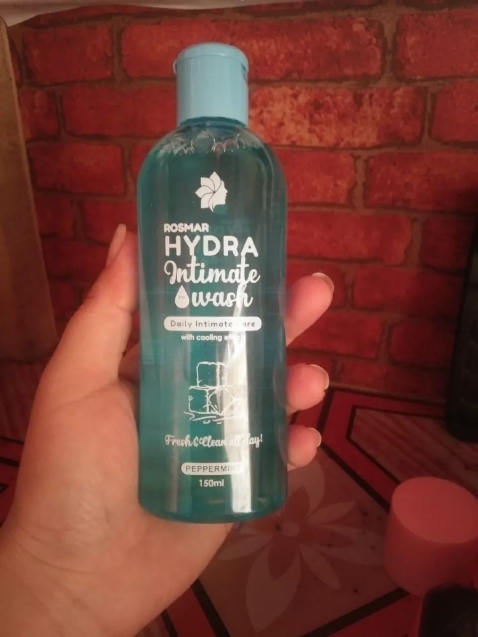 Customer photo review of Rosmar Whitening Feminine Wash & Rosmar Hydra Intimate Wash 150ml