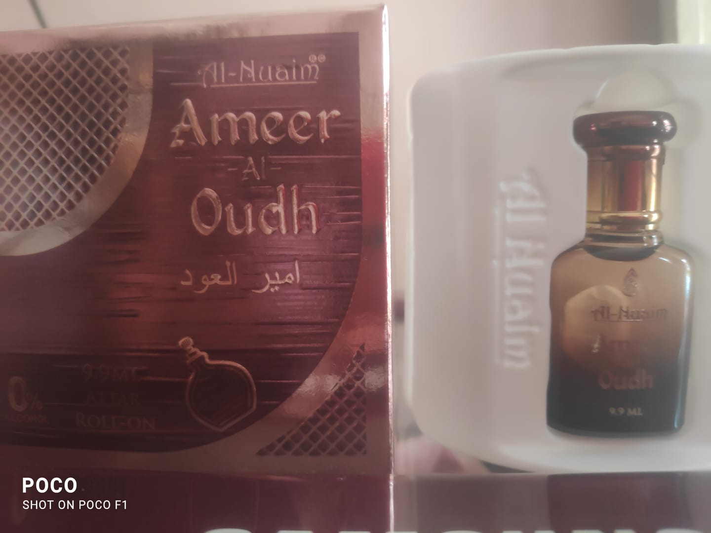 Customer photo review of Al Nuaim AMEER -AL- OUDH Attar 9.9ml