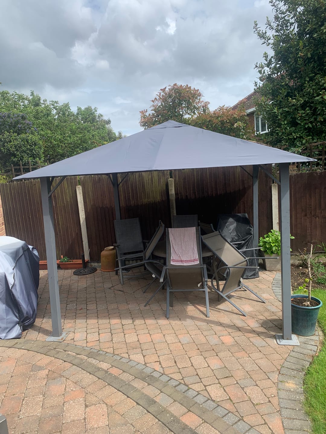 Customer photo review of Glendale Highfield Gazebo Canopy