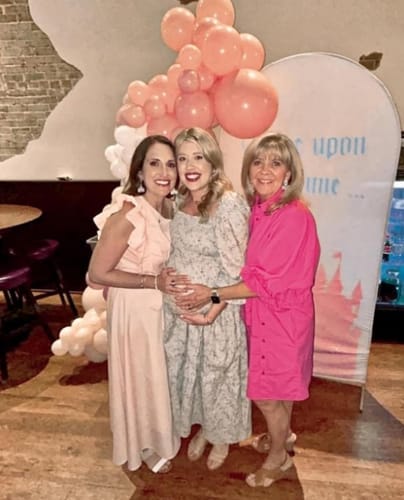 Customer photo review of One Ruffle Shoulder Tie Waist Midi Dress