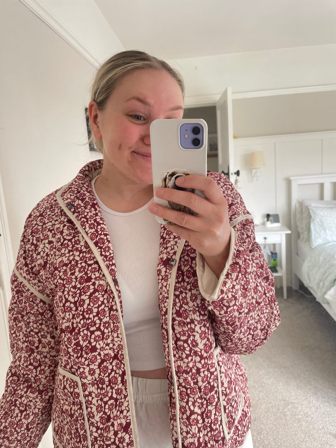 Customer photo review of Lily Flower Coat