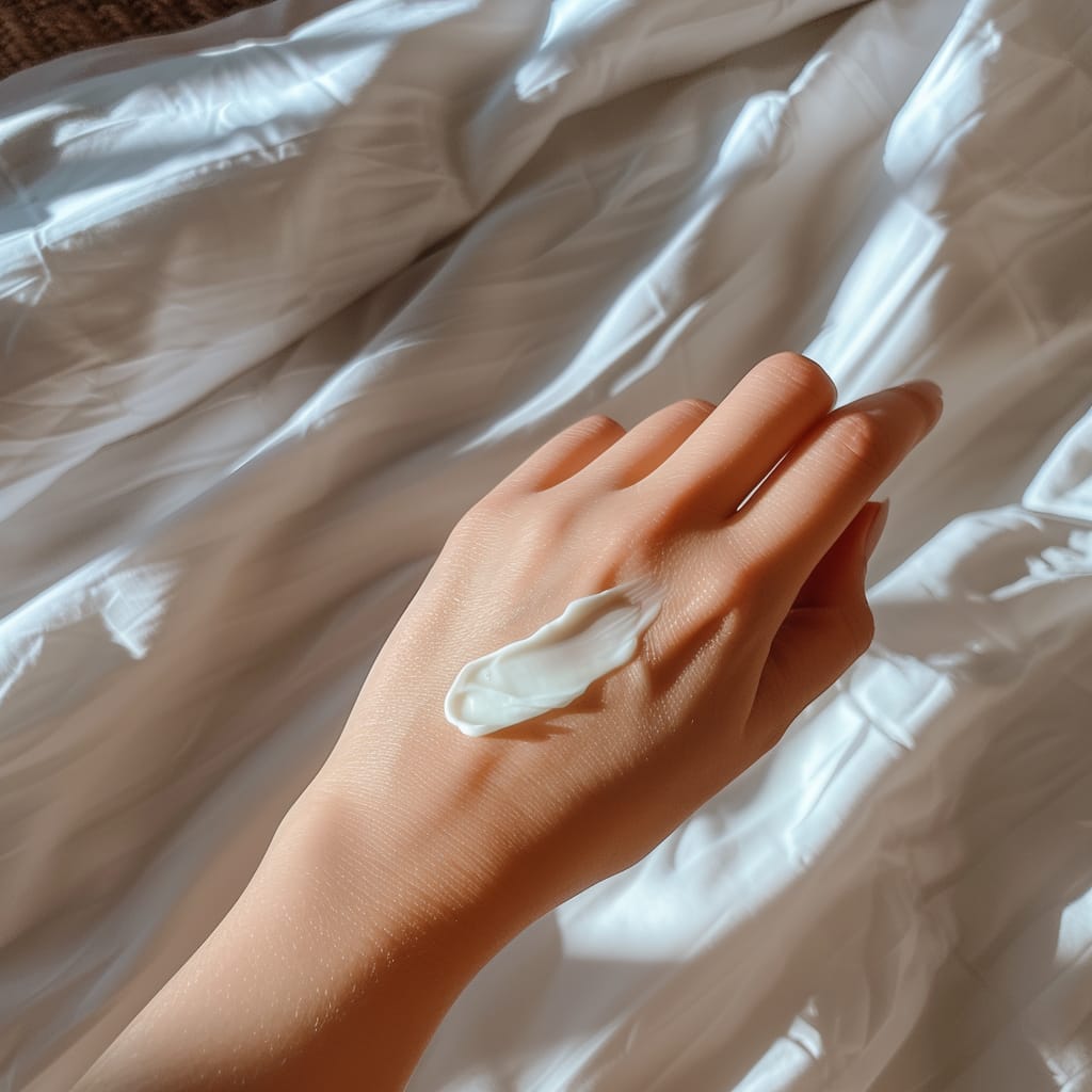 Customer photo review of Cucumber & Aloe Sensitive Skin Hyaluronic Moisturizer