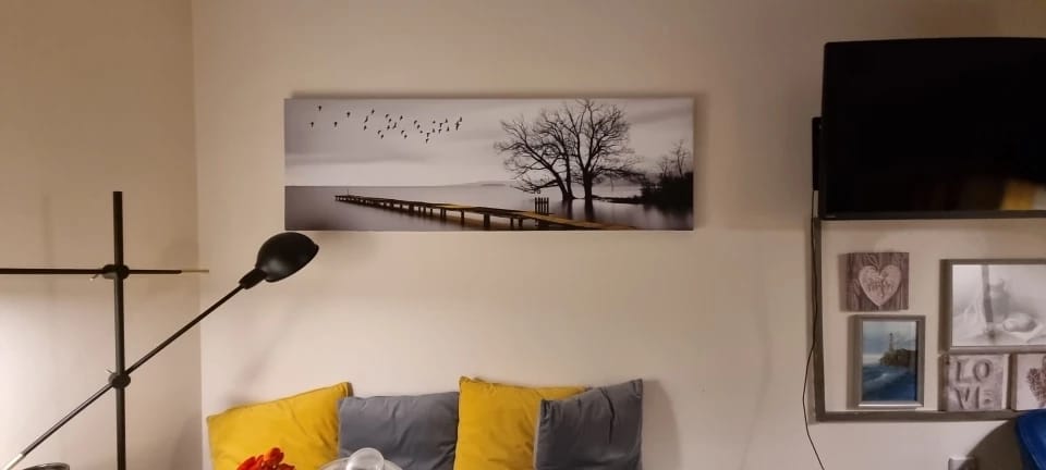 Customer photo review of Toile - Floating Bridge