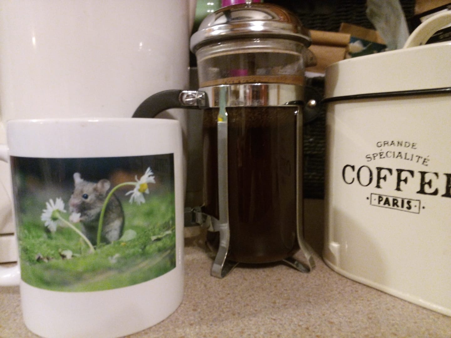 Customer photo review of Light Roast, Fairtrade, Organic Beans and Ground - 200g, 1kg