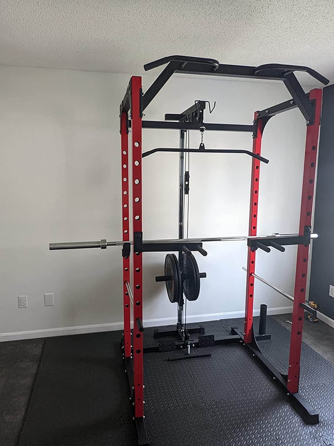 Customer photo review of F4 Power Rack with Lat Pull Down System