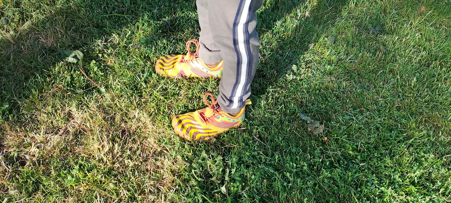 Customer photo review of Niños Vitality Ⅰ - Zapatos Barefoot