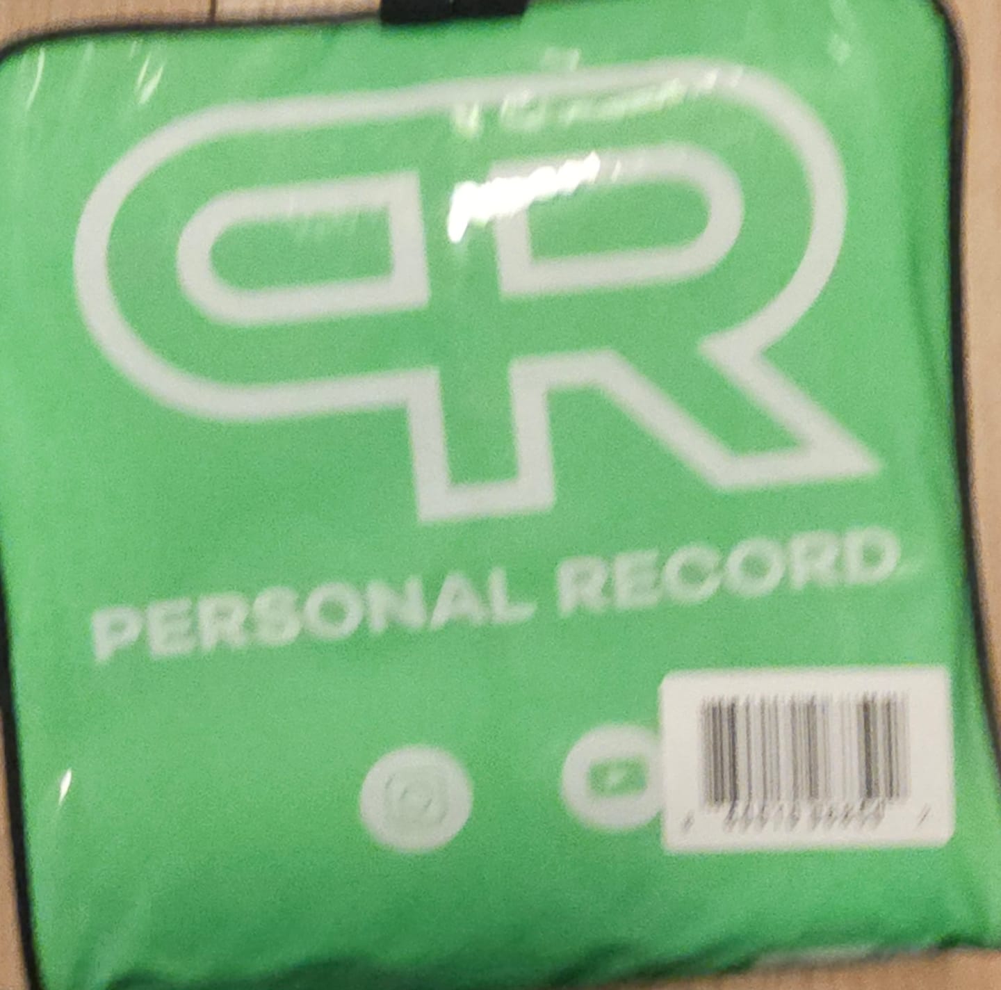 Customer photo review of Personal Record Heavy Duty Premium Knee Wraps - PR906 - Neon