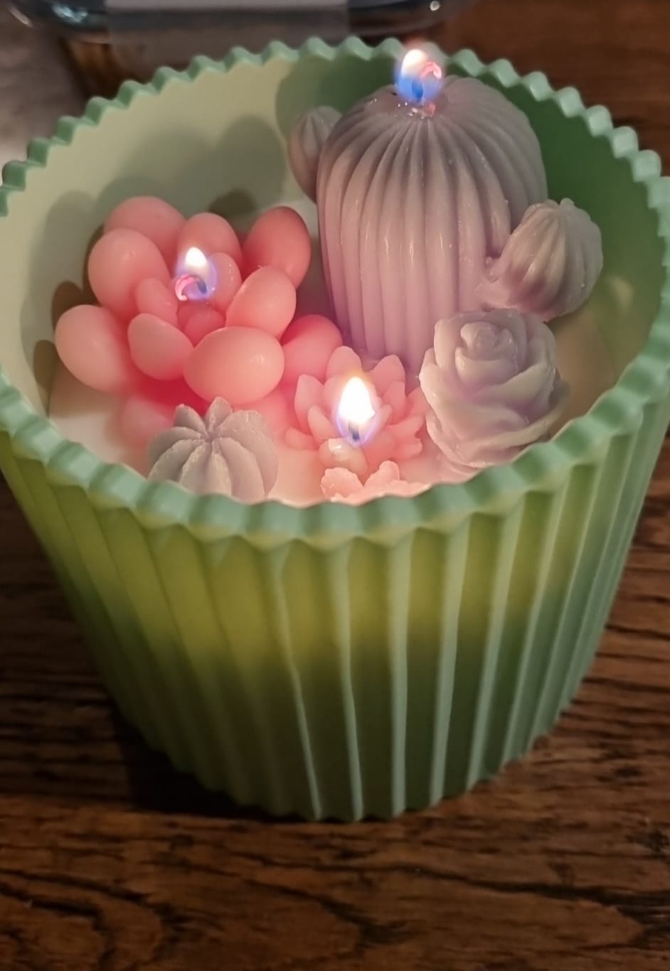 Customer photo review of Cactus Blossom (Candle)