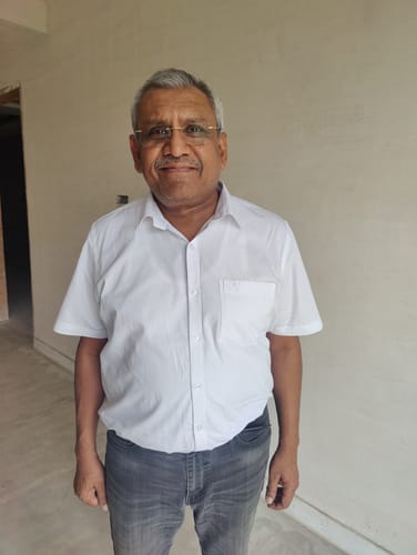 Customer photo review of Double Delight White Shirts - 2 Pcs Combo Pack