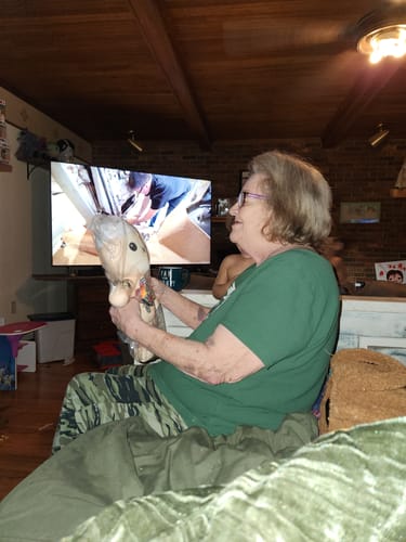 Customer photo review of Buddy the Monkey