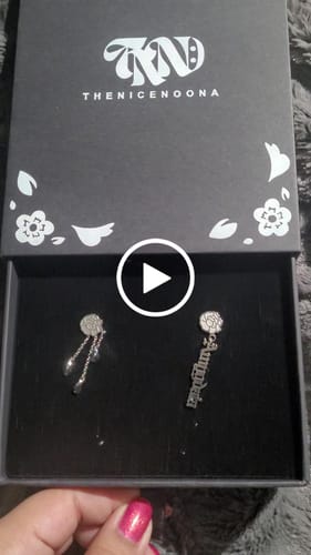 Customer video review of BTS Suga Amygdala Jewelry