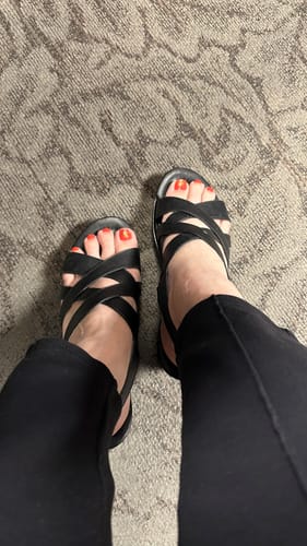 Customer photo review of Classic Comfort Sole- Black