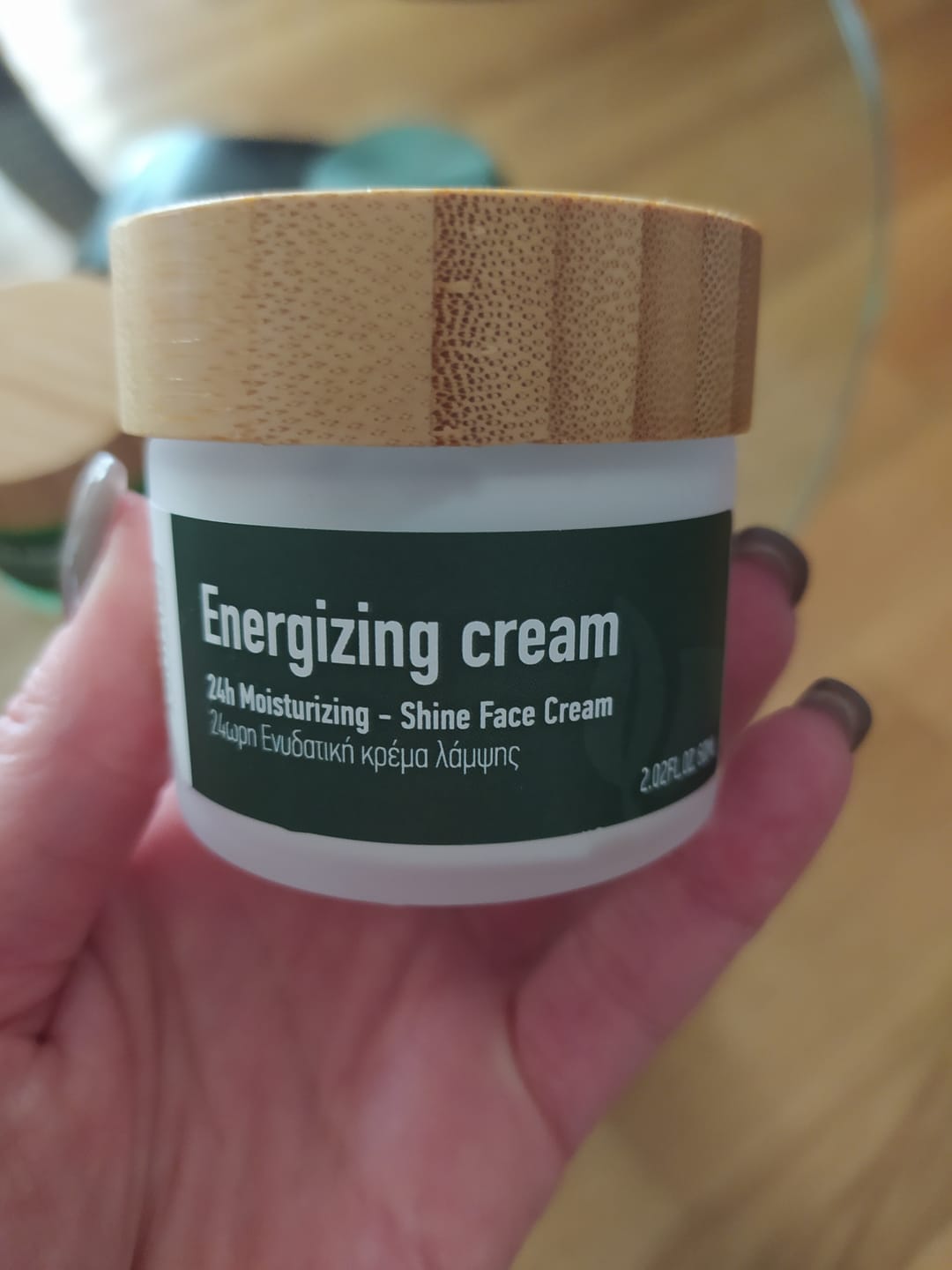 Customer photo review of Energizing Cream