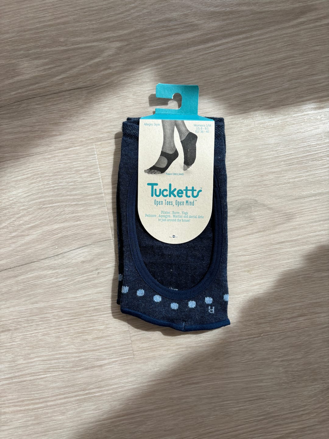 Customer photo review of Allegro - Twilight Dot - Grip Socks