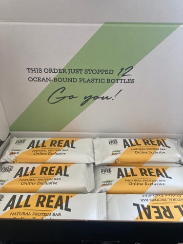 Customer photo review of Choc Orange Protein Bar