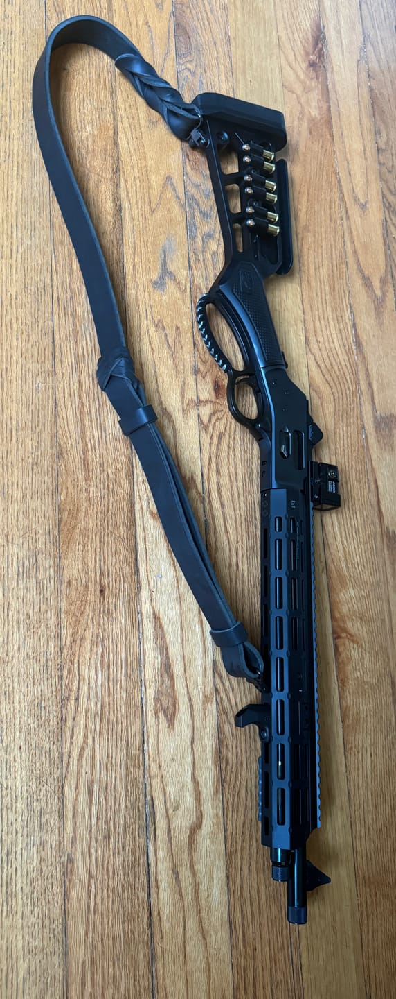 Customer photo review of True Latigo Leather Slings