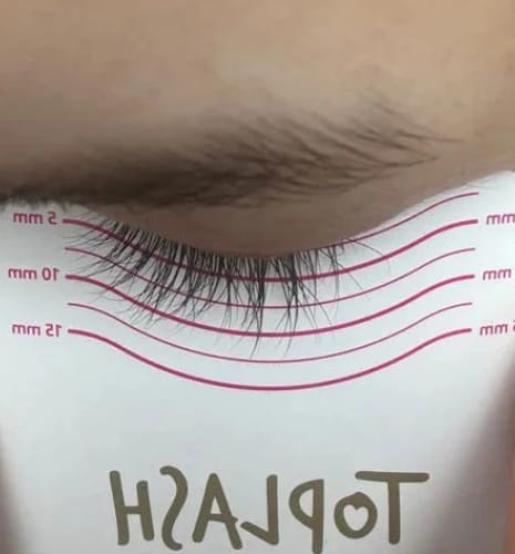 Customer photo review of Toplash eyelash and eyebrow growth serum — 3ml