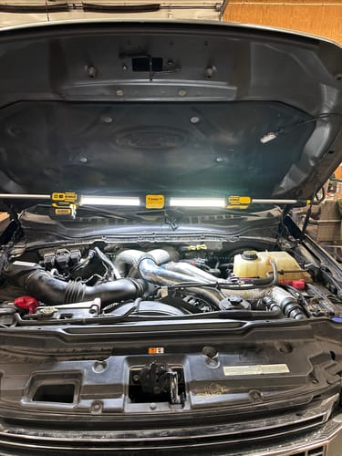 Customer photo review of SPE Motorsport 2011-2022 6.7 Powerstroke Intake Piping Kit
