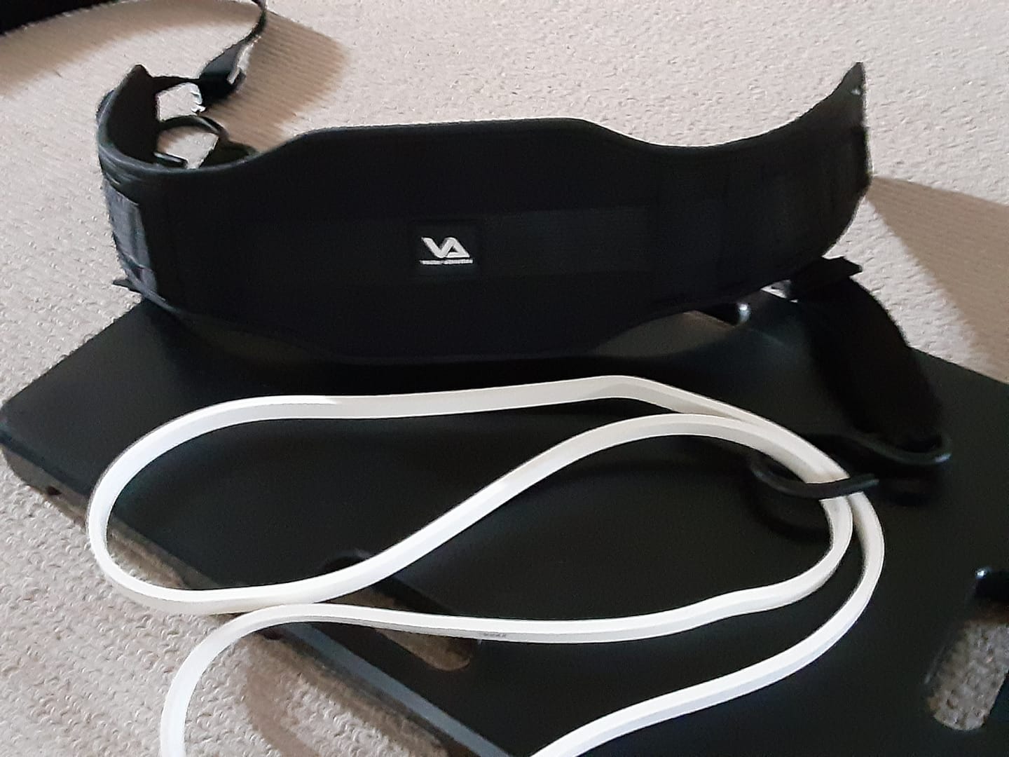 Customer photo review of Split Squat Resistance Band Belt