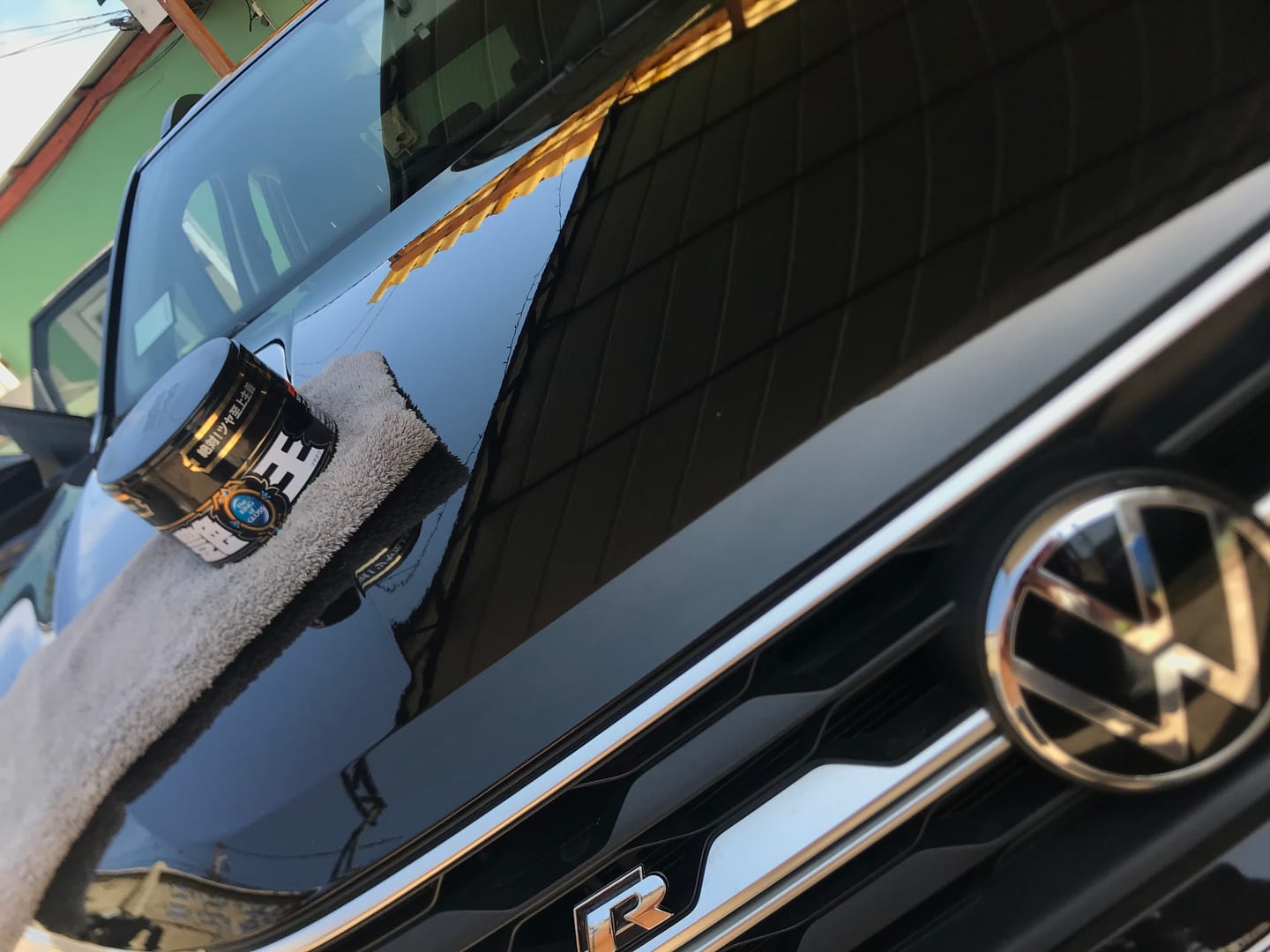 Customer photo review of Cera King Of Gloss Negro & Oscuro 300g