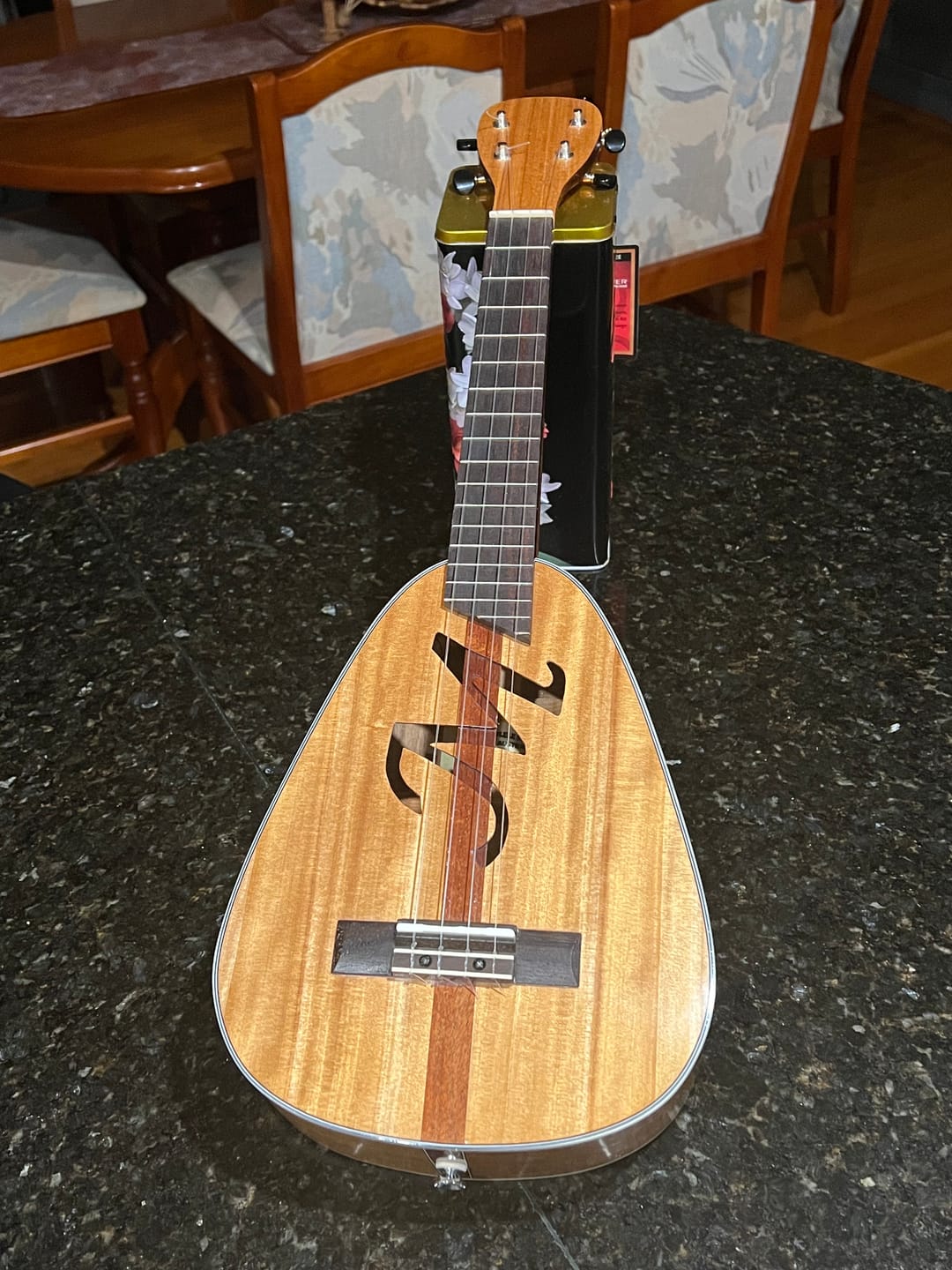 Customer photo review of CT-LG Worth Clear Low G Tenor Ukulele Strings Fluorocarbon 2 Restrings per Packet