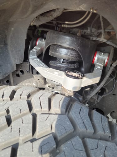 Customer photo review of 2004-2020 Ford F150 Forged Aluminum Front Upper Control Arms For 2"-4" Lifted Ford